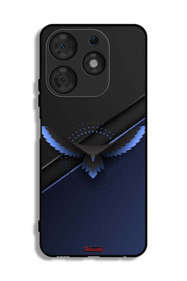 Tecno Spark 10 Pro Protective Case Cover Eagle Digital Abstract Art