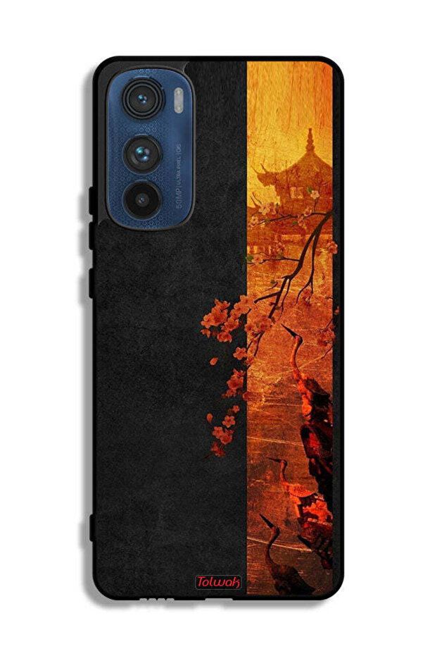 Motorola Edge 30 Protective Case Cover Autumn Colors Art