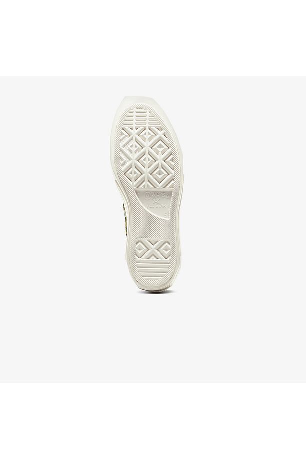 Chuck 70 Leopard Print De Luxe Squared Unisex Siyah Platform Sneaker - 7