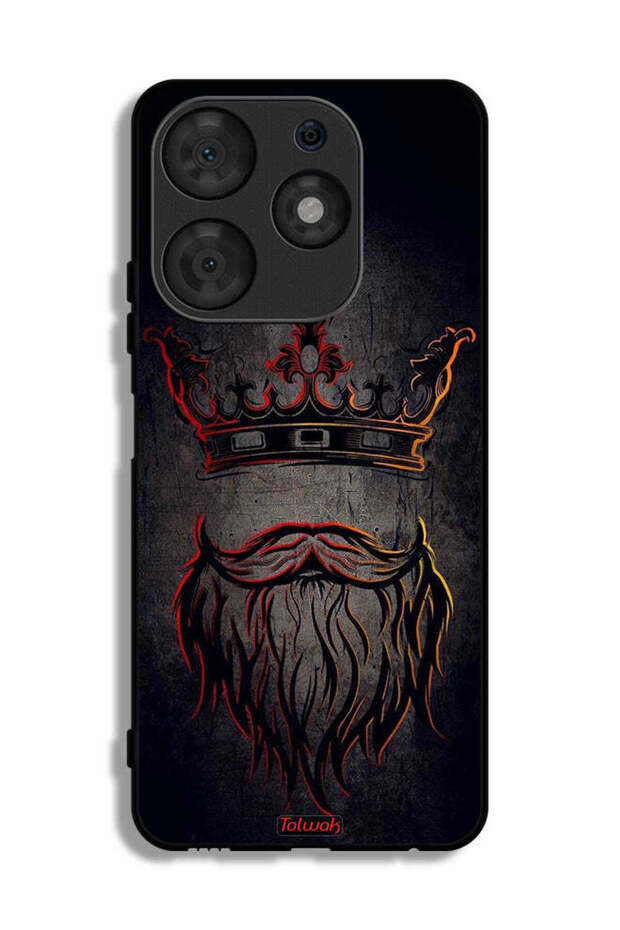 Tecno Spark 10 Pro Protective Case Cover King Artwork