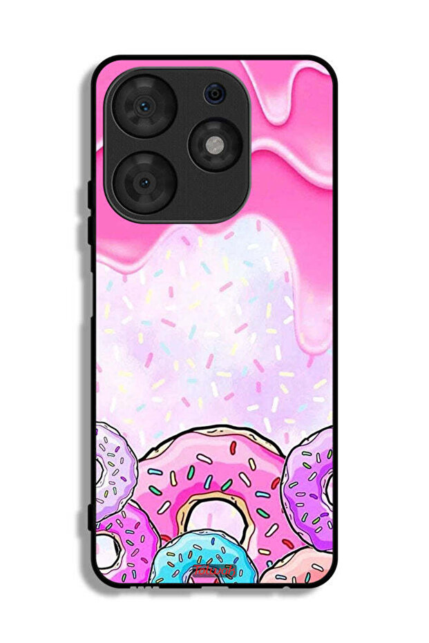 Tecno Spark 10 Pro Protective Case Cover Donut Colors