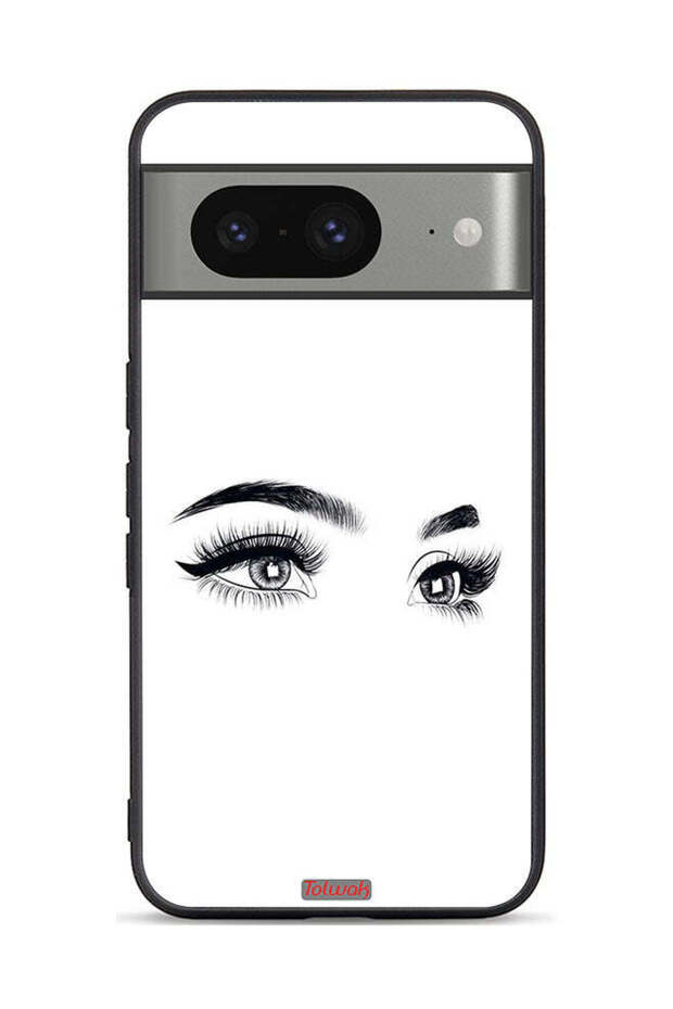 Google Pixel 8 Protective Case Cover Eyes Art