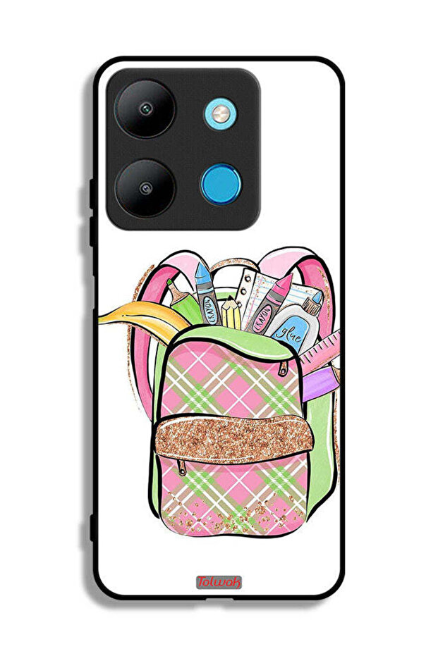 Infinix Smart 7 Protective Case Cover Unicorn Girl Bag