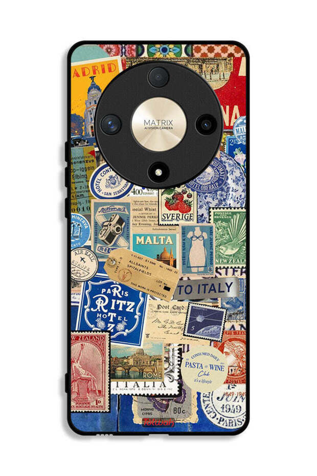 Honor X9b Protective Case Cover Stickers Of Different Cities