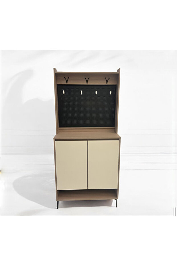 دولاب بوفية ركن قهوة مقاس 80 سم - 2