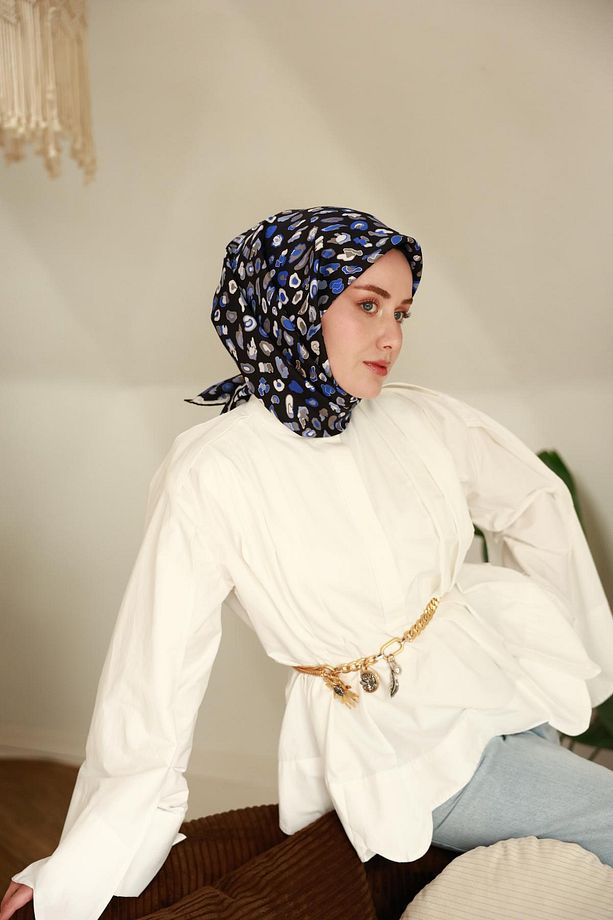 Twill İpek Eşarp 11466-13 - 6