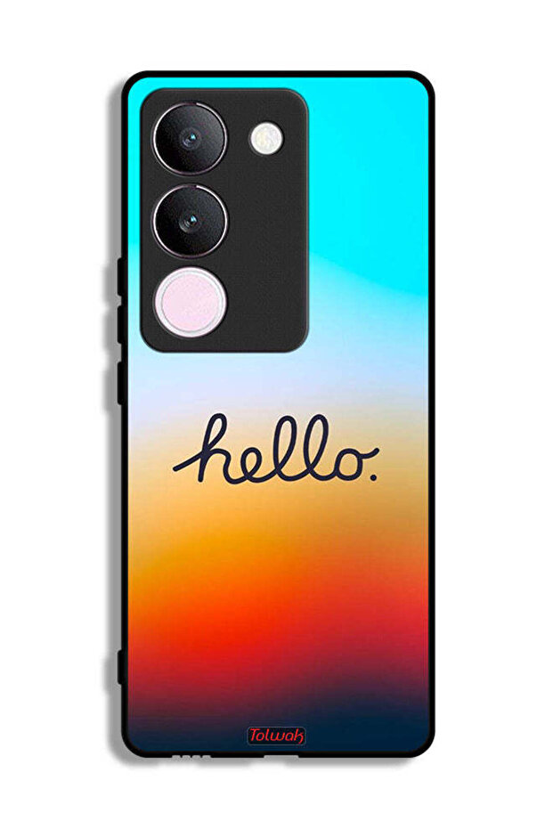 vivo V29 Protective Case Cover Hello