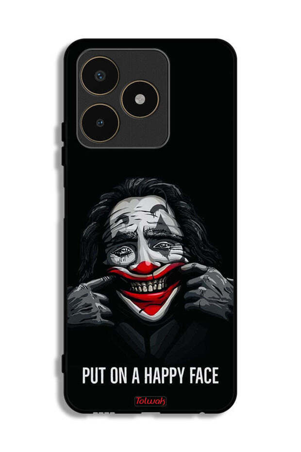 Realme C53 Protective Case Cover Put On Happy Face