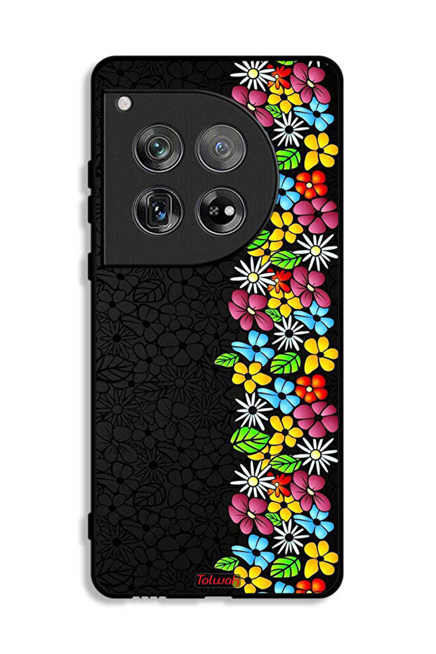 OnePlus 12 Protective Case Cover Flowers Line