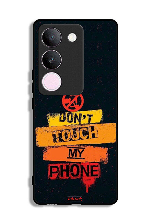 vivo V29 Protective Case Cover Do Not Touch My Phone
