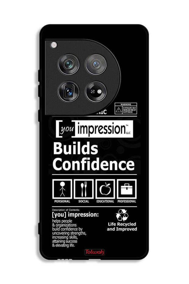 OnePlus 12 Protective Case Cover Builds Confidence Sticker