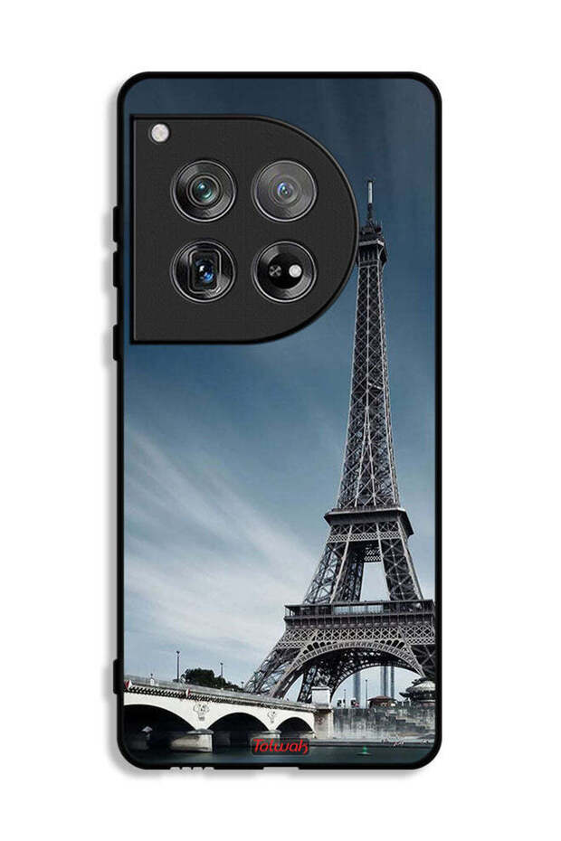 غطاء حماية لهاتف OnePlus 12 بتصميم برج إيفل - 1