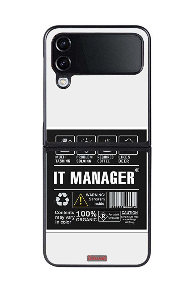 Samsung Galaxy Z Flip 4 Protective Case Cover It Manager Sticker