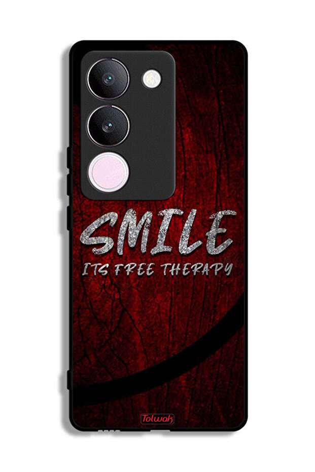 vivo S17 Protective Case Cover Smile Its Free Therapy