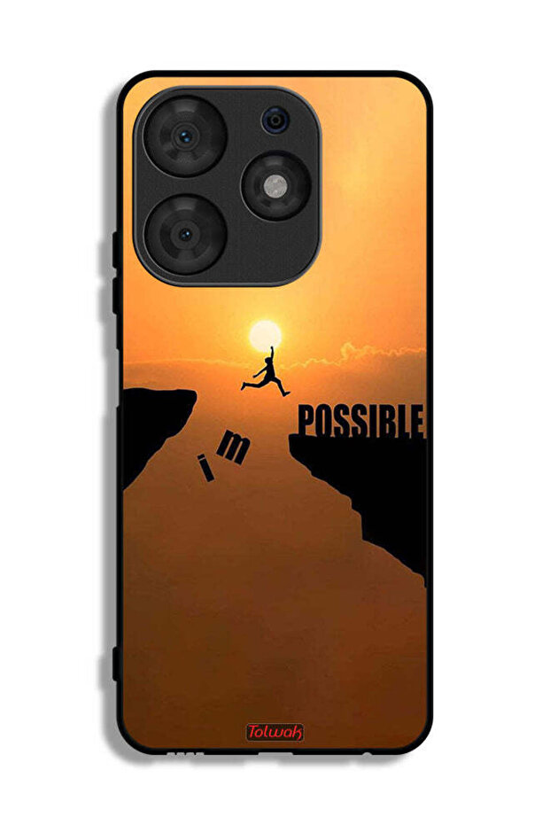 Tecno Spark 10 Pro Protective Case Cover I Am Possible