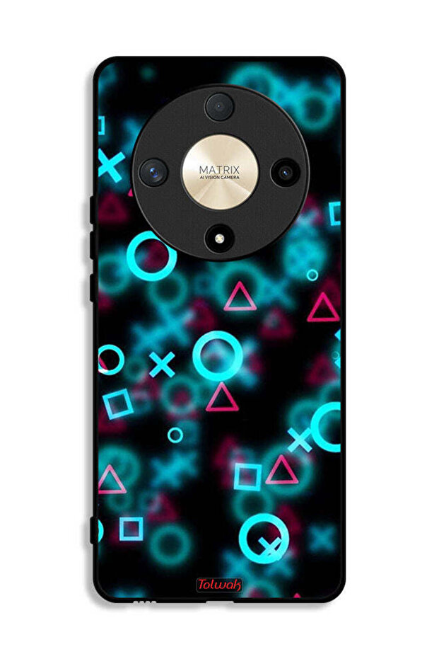 Honor X9b Protective Case Cover Squid Game Icons Small