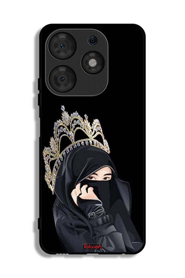 Tecno Spark 10 Pro Protective Case Cover Queen Girl