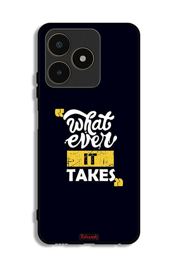 Realme C53 Protective Case Cover Whatever It Takes