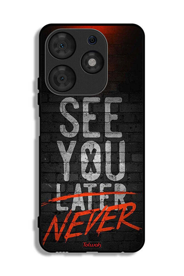 Tecno Spark 10 Pro Protective Case Cover See You Never