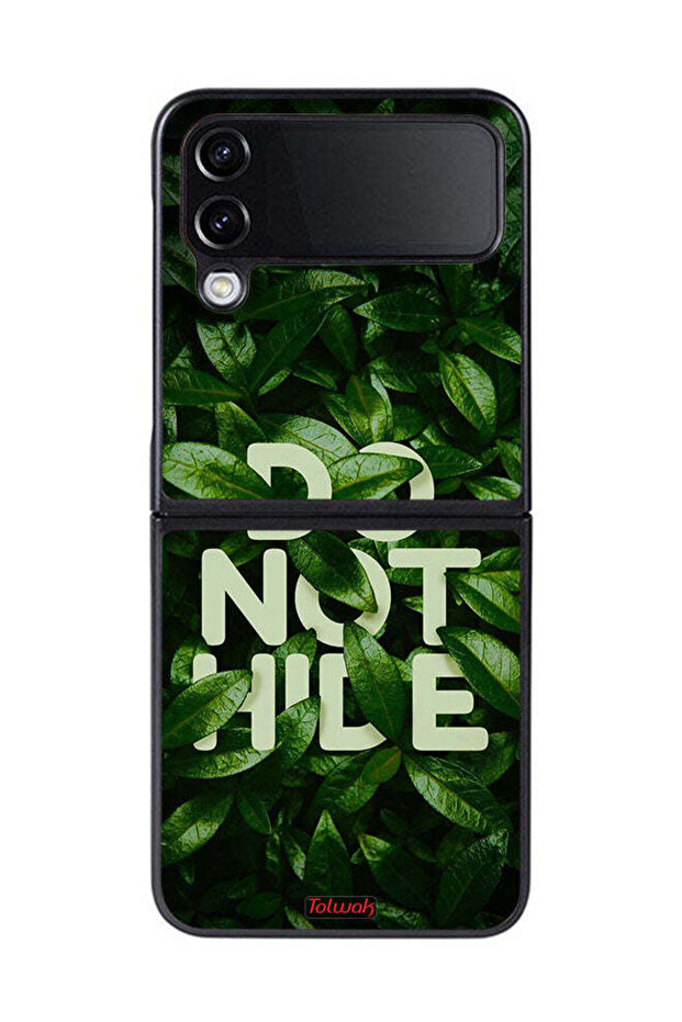 Samsung Galaxy Z Flip 4 Protective Case Cover Do Not Hide