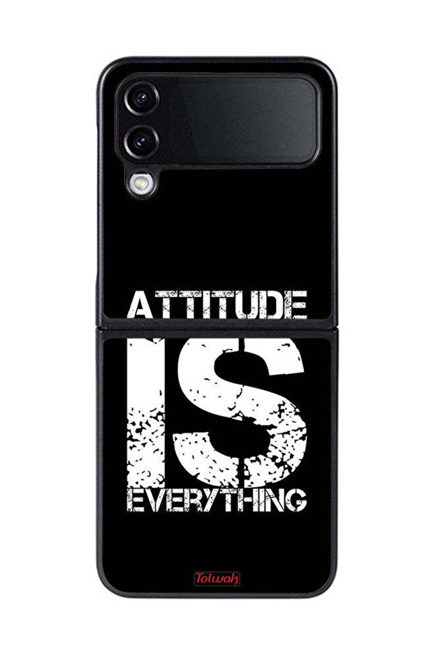 Samsung Galaxy Z Flip 4 Protective Case Cover Attitude Is Everything