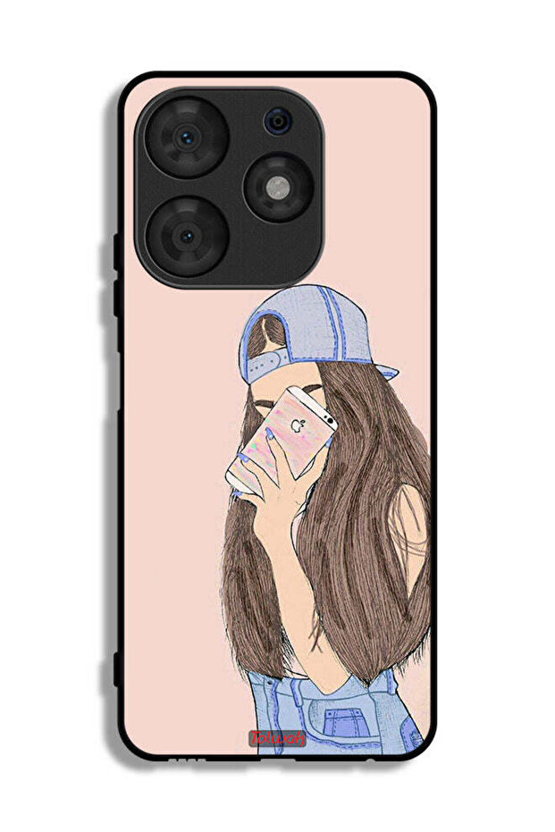 Tecno Spark 10 Pro Protective Case Cover Making Selfies