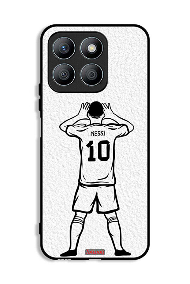 Honor X8b Protective Case Cover Messi Sketch