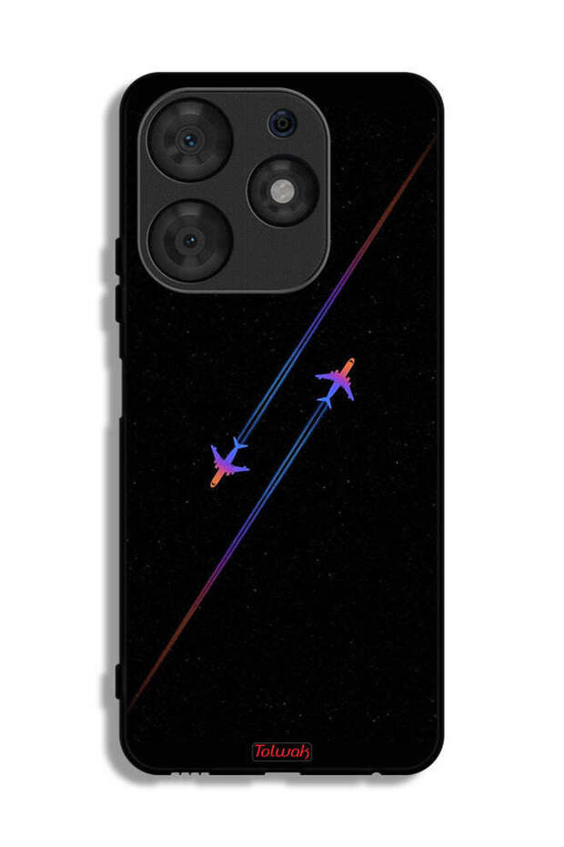 Tecno Spark 10 Pro Protective Case Cover Airplanes Art