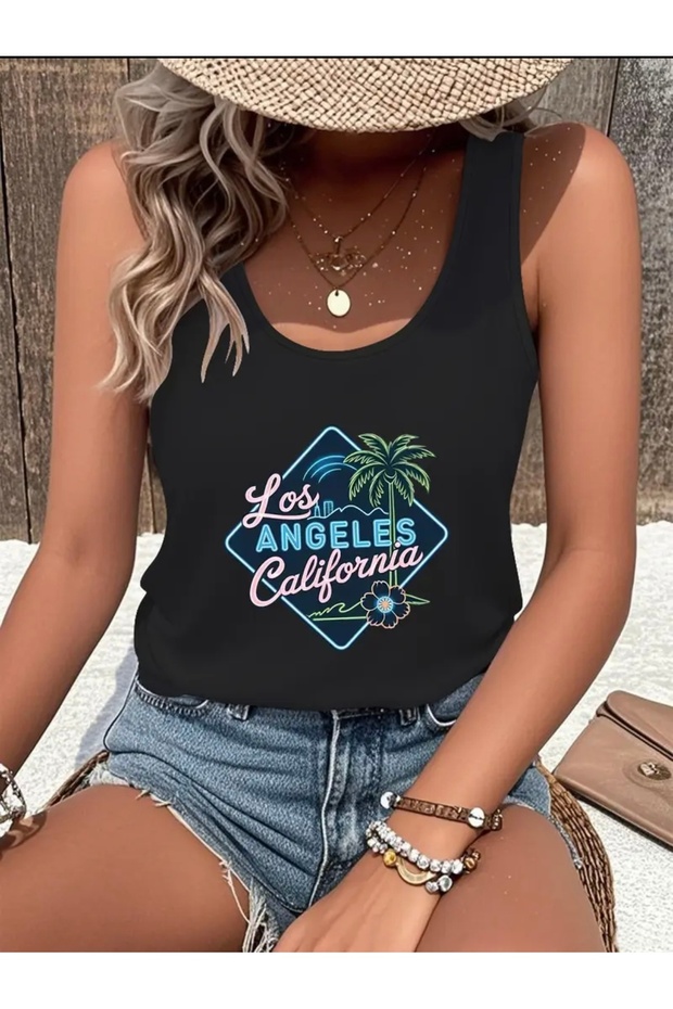 Los Angeles Printed Women's T-Shirt