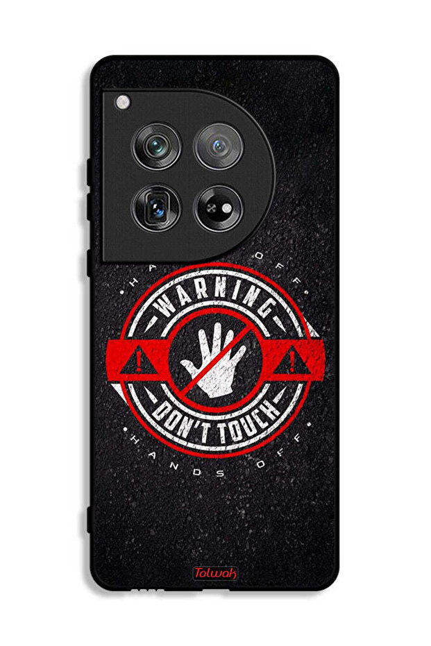 OnePlus 12 Protective Case Cover Warning Don_T Touch