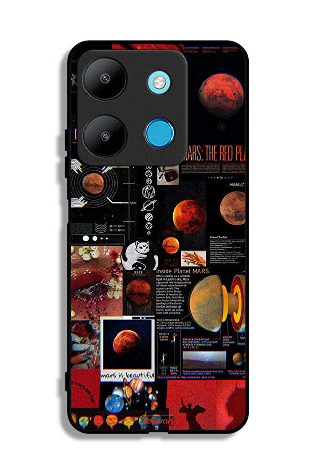Infinix Smart 7 Protective Case Cover Mars Art