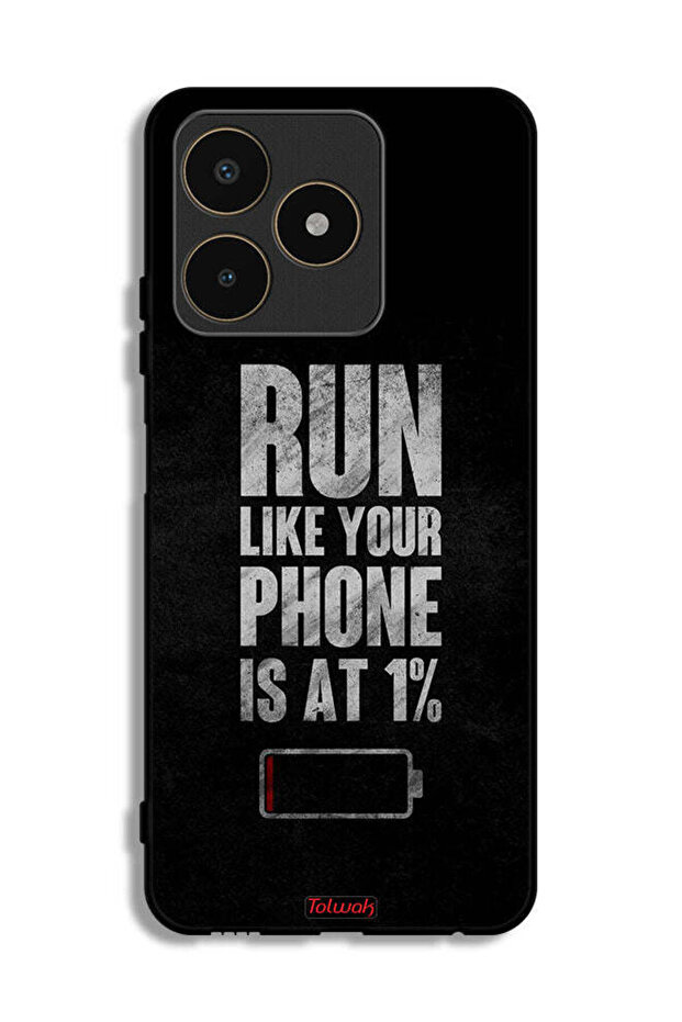 Realme C53 Protective Case Cover Run Like Your Phone Is At 1 Percent