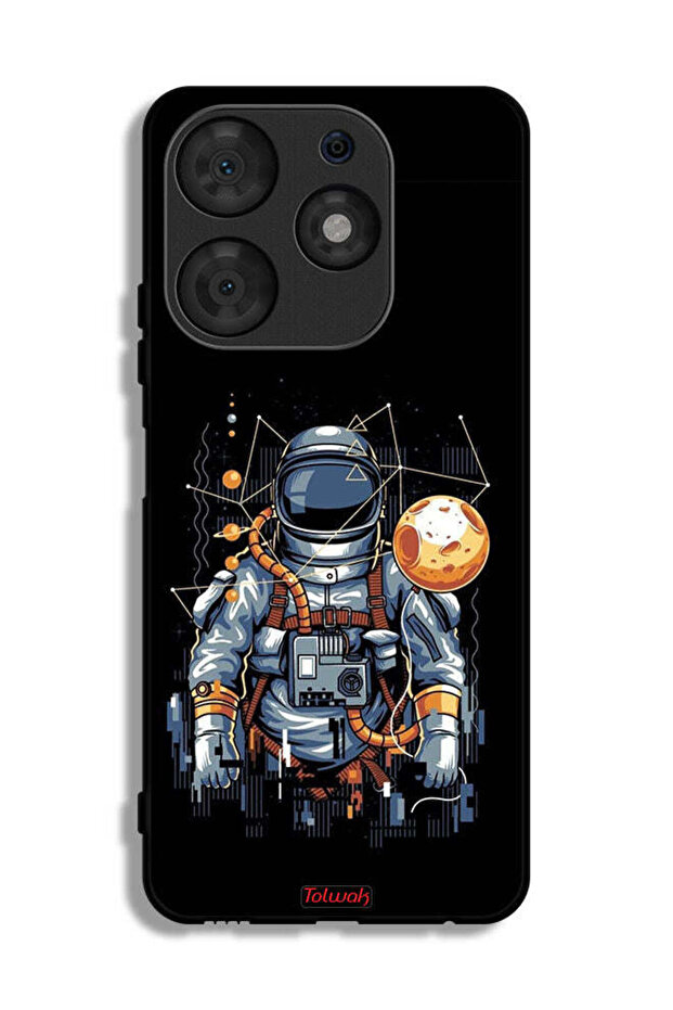 Tecno Spark 10 Pro Protective Case Cover Astronaut Abstract Art