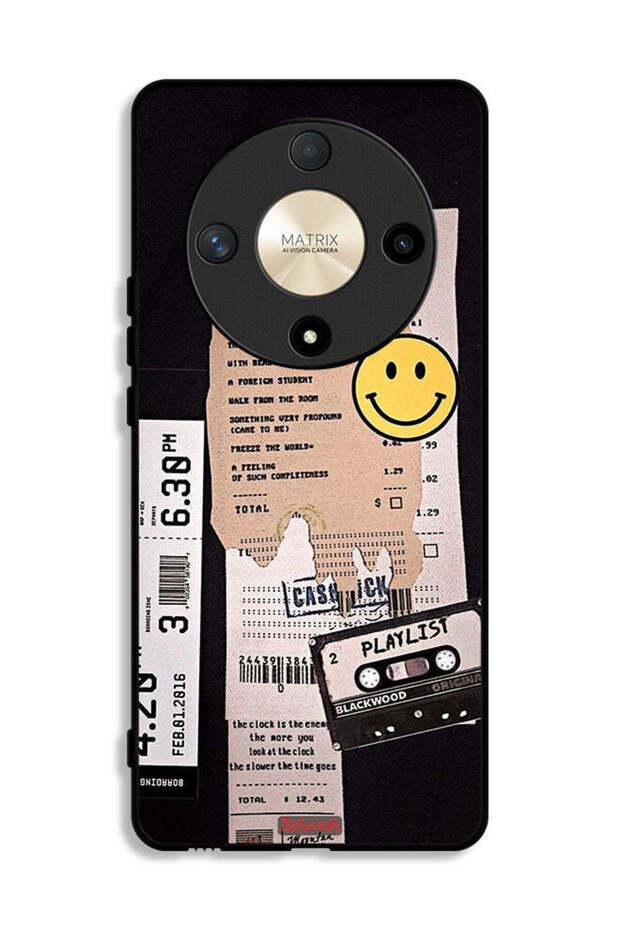 Honor X9b Protective Case Cover Playlist Sticker