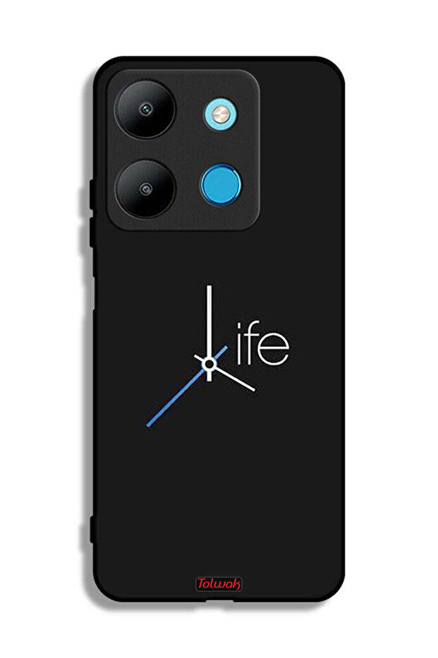 Infinix Smart 7 Protective Case Cover Life Clock