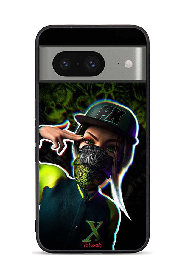 Google Pixel 8 Protective Case Cover Girls Aesthetic Art