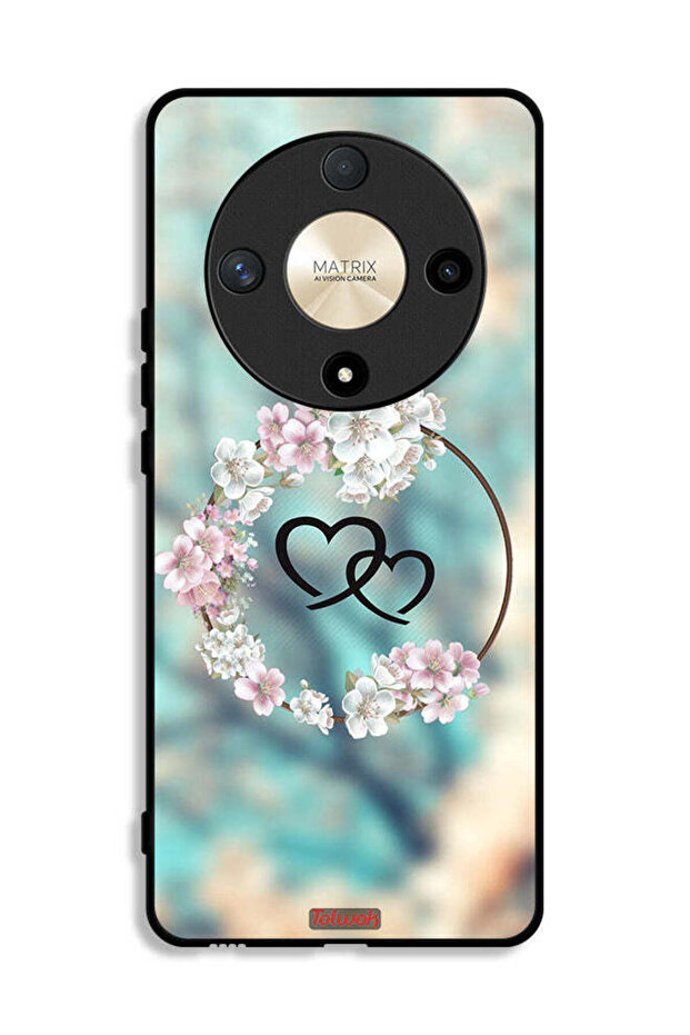 Honor X9b Protective Case Cover Hearts In Ring Art