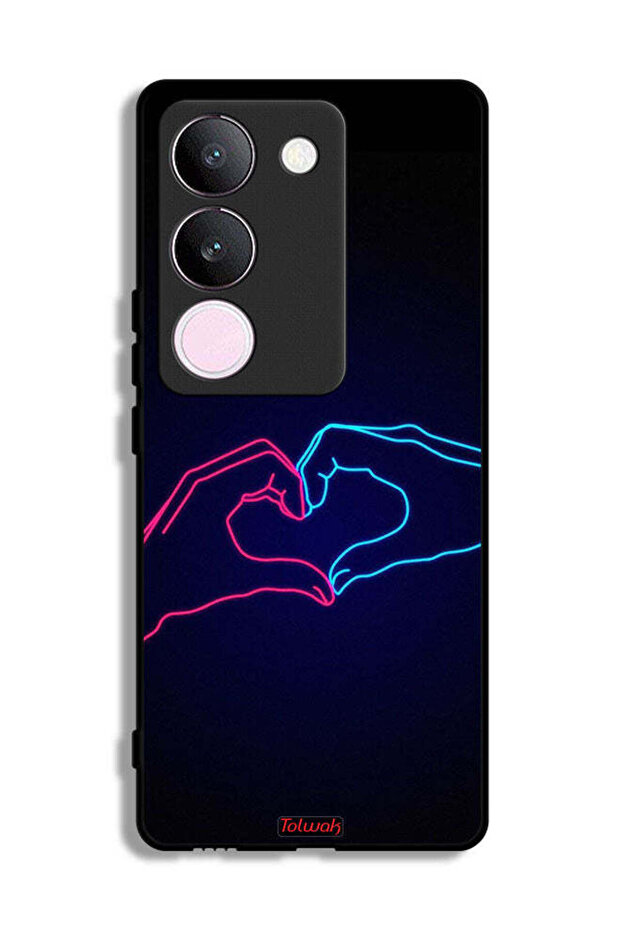 vivo S17 Protective Case Cover Touching Hand Making Heart