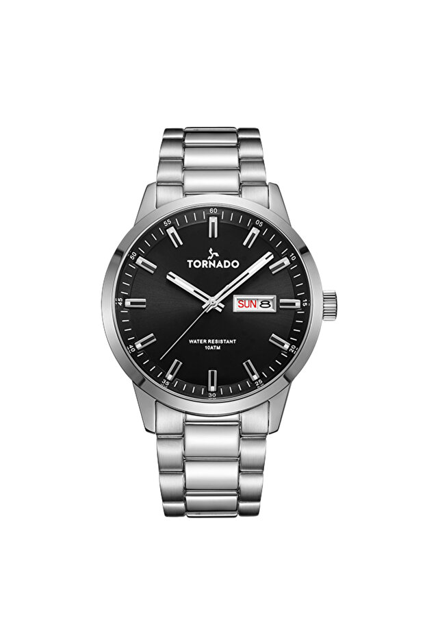 SPECTRA ANALOG Men's Analog Black Dial Watch - T23001-SBSB