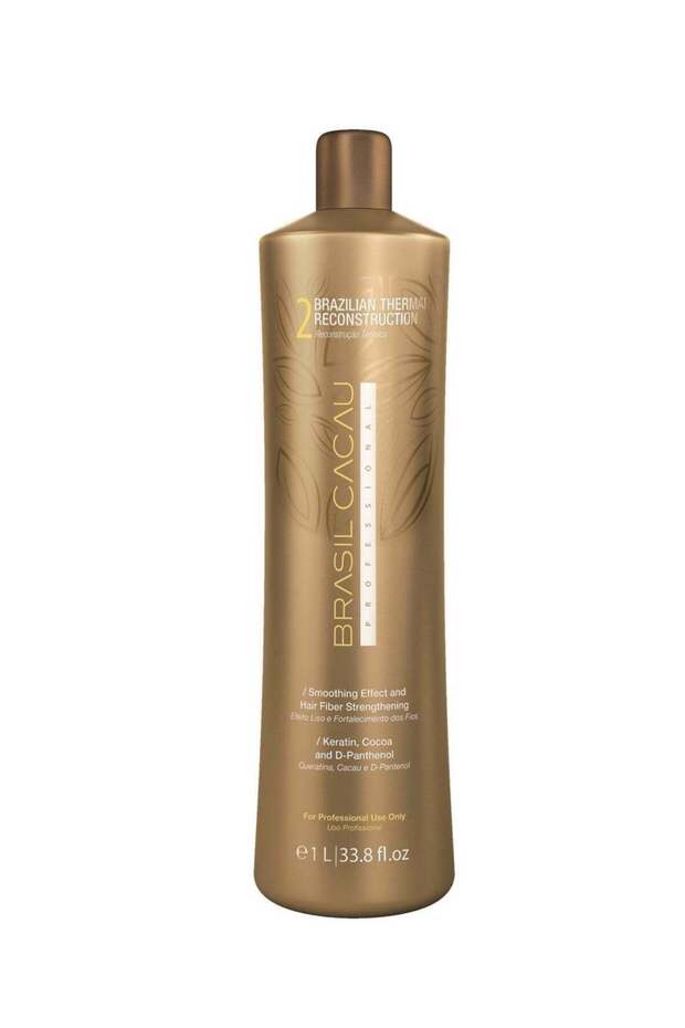 Step 2 Brazilian Thermal Reconstruction - 1 Liter for Strengthened and Hydrated Hair