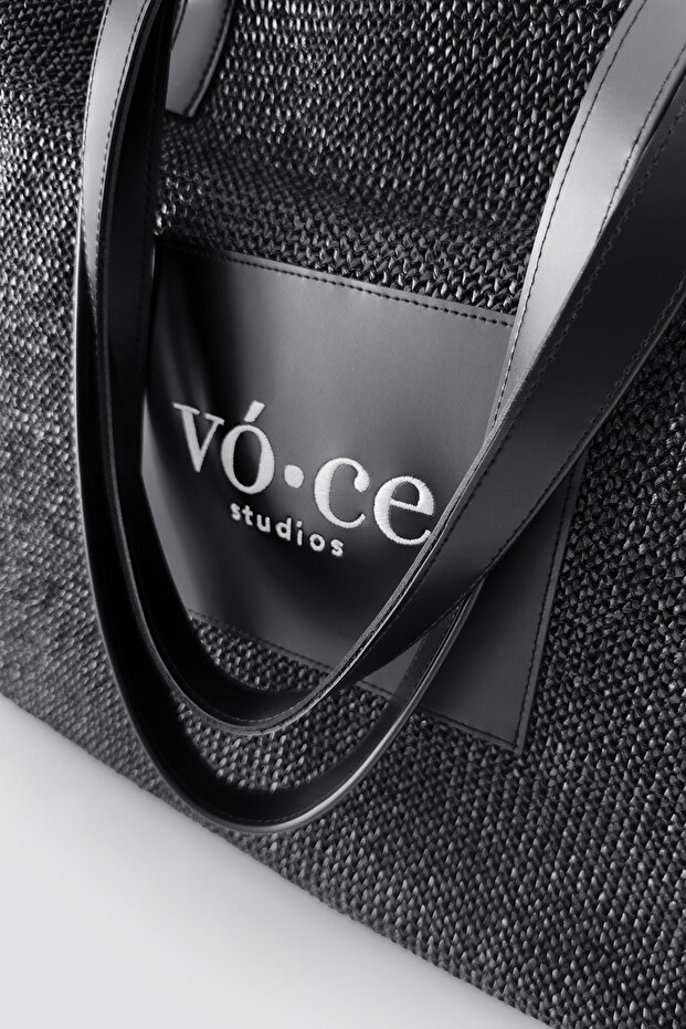 Hasır Çanta – Black - 3