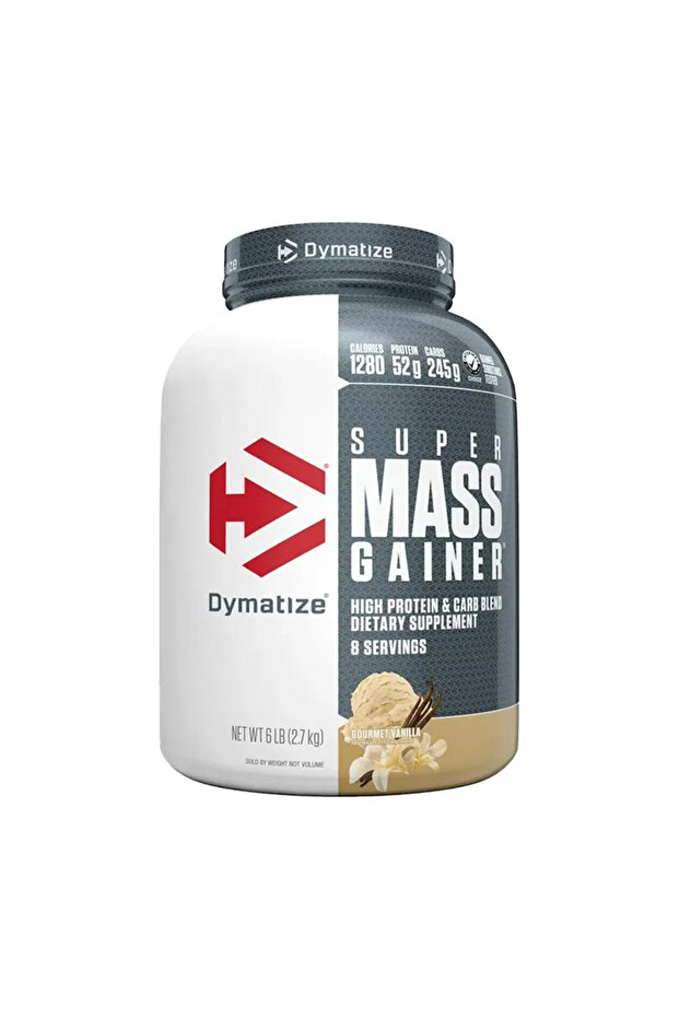 Super Mass Gainer, Gourmet Vanilla, 6 LB, 1280 Calories Per Serving