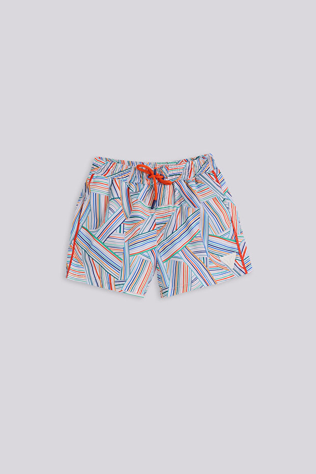 Boy Patterned Shorts - 5