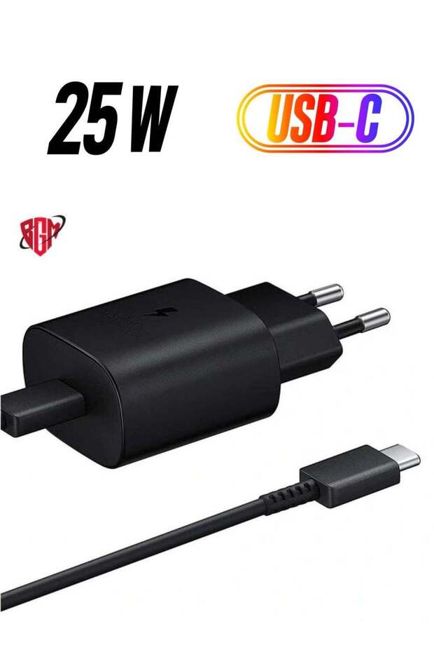 Samsung Original 25W Fast Charging USB-C Mains Plug/Wall Charger