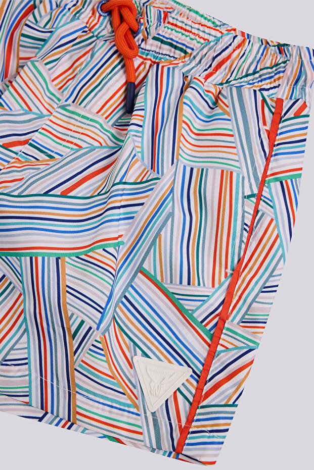 Boy Patterned Shorts - 7