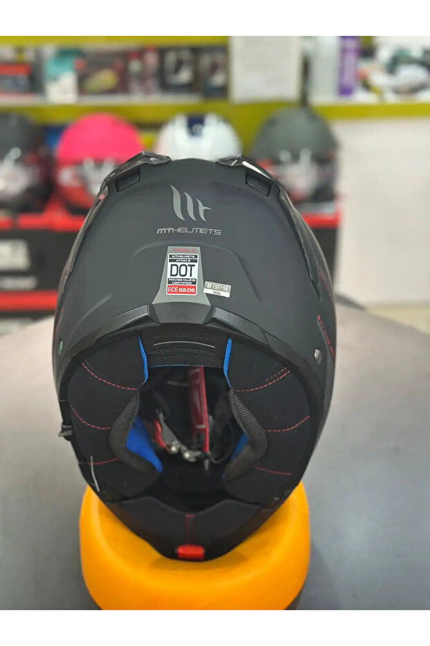 KASK FU404SV ATOM 2 SV SOLID A1 MAT SIYAH - 4