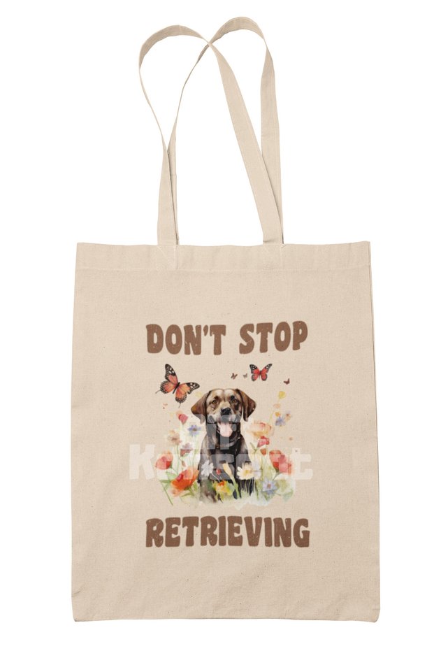 Don'T Tell My Dog I Said This Funny Dog Lover Printed Gift Organic Raw Cloth Bag