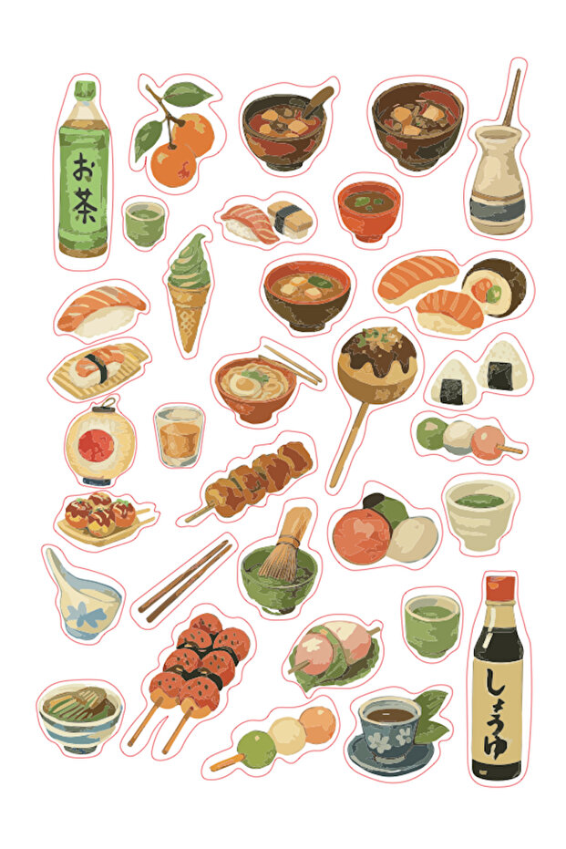 Far East Sticker Seti - 2