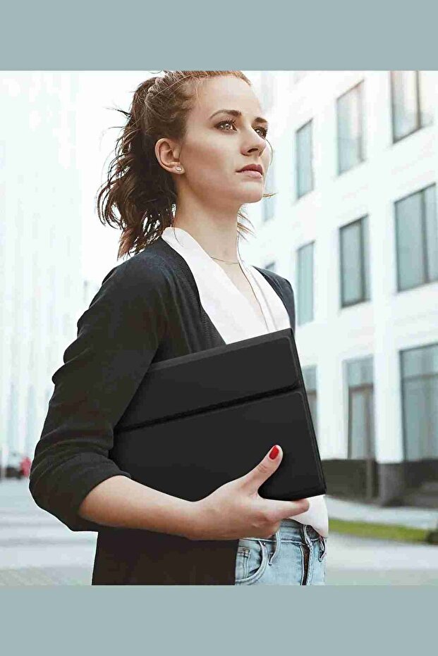 Galaxy Tab S10 Fe Compatible 10.9" Tablet Case with Keyboard - 7
