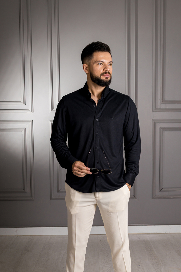 İnterview Carina Modal Beyaz Gömlek - 1